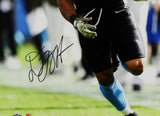 DJ Moore Autographed Carolina Panthers 16x20 Running PF Photo- JSA W Auth *Black Image 2