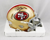 Nick Bosa Autographed San Francisco 49ers Speed Mini Helmet- Beckett W *Black