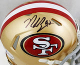 Nick Bosa Autographed San Francisco 49ers Speed Mini Helmet- Beckett W *Black