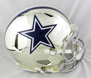 Troy Aikman Signed Full-Size Dallas Cowboys Helmet