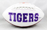 Brian Dawkins Autographed Clemson Tigers Logo Football - Beckett Authenticated
