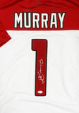 Kyler Murray Autographed White Pro Style Jersey - Beckett W *Silver