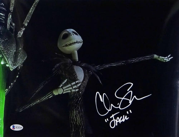 Chris Sarandon Signed Nightmare Before Christmas 11x14 