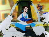 Paige O'Hara Autographed 11x14 Beauty and The Beast Belle Photo - Beckett Auth *Blue