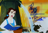 Paige O'Hara Autographed 11x14 Beauty and The Beast Belle Photo - Beckett Auth *Blue