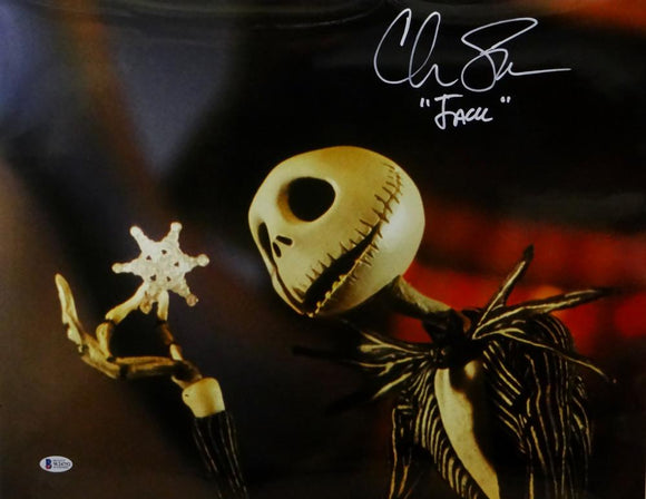 Chris Sarandon Signed Nightmare Before Christmas 16x20 