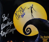 Chris Sarandon/Ken Page Signed 16x20 Nightmare Before Christmas Photo- Beckett Auth *Silver/Blue