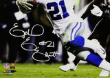 Ezekiel Elliott Signed Cowboys 16x20 PF Running vs Eagles Photo - Beckett Auth