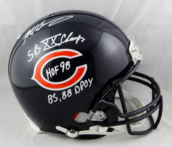 Mike Singletary Autographed Bears F/S ProLine Helmet w/ 3 Insc