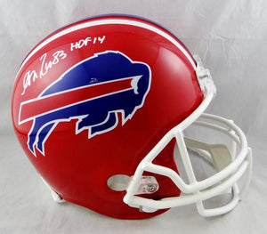 Andre Reed Autographed Buffalo Bills TB 87-01 Full Size Helmet w/ HOF-JSA W Auth