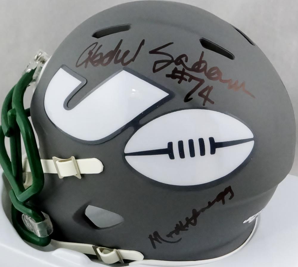 NEW YORK JETS MINI SPEED AMP HELMET