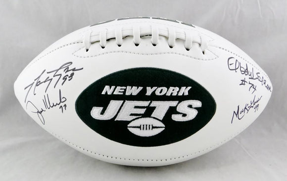 new york jets autographed football