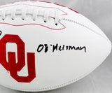 Sam Bradford Autographed Oklahoma Sooners Logo Football w/ HT - Beckett Auth