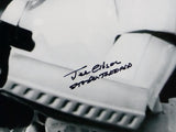 Joe Gibson Autographed 11x14 Firing Gun Photo w/ Stormtrooper - JSA Auth *Black