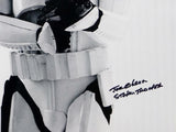 Joe Gibson Autographed 11x14 Photo From Movie w/ Stormtrooper - JSA Auth *Black