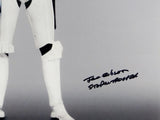 Joe Gibson Autographed Full Body 11x14 Photo w/ Stormtrooper - JSA Auth *Black
