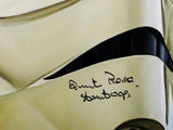 Quentin Pierre Autographed 11x14 Mask Close Up Photo w/ Stormtrooper- JSA Auth *Black