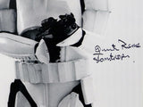Quentin Pierre Autographed 11x14 Photo From Movie w/ Stormtrooper - JSA Auth *Black