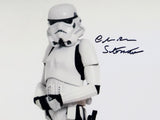Chris Bunn Autographed Sideways Full Body 11x14 Photo w/ Stormtrooper - JSA Auth *Black