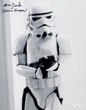 Tony Smith Autographed 11x14 Photo From Movie w/ Stormtrooper - JSA Auth *Black