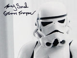 Tony Smith Autographed 11x14 Photo From Movie w/ Stormtrooper - JSA Auth *Black