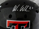 Wes Welker Autographed Texas Tech Black Full Size Helmet- Fanatics Authenticated