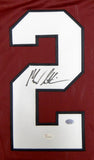 Marcus Lattimore Autographed College Style Maroon Jersey- JSA Witnessed Auth