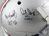 Smith Griffin George Signed Ohio State F/S Schutt Helmet W/ Heisman- JSA W Auth