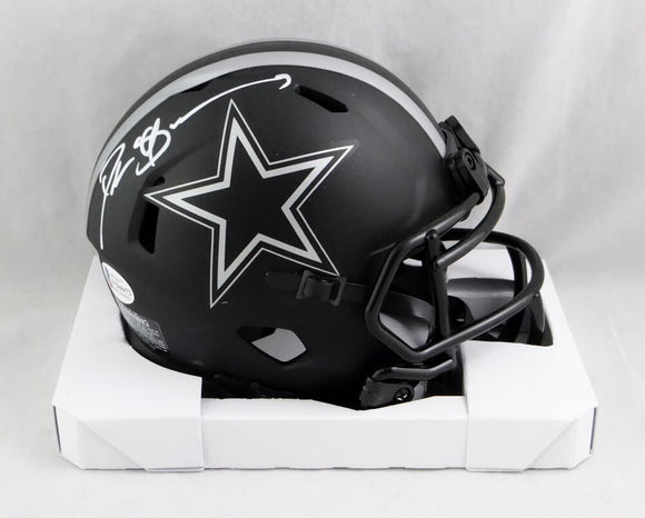 Deion Sanders Autographed Dallas Cowboys Eclipse Speed Mini Helmet- Beckett Auth *White