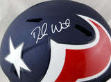 Deshaun Watson Autographed Houston Texans F/S AMP Speed Helmet - JSA W Auth *White