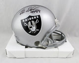Bryan Edwards Autographed Oakland Raiders Mini Helmet- Beckett W Auth *Black