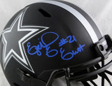 Ezekiel Elliott Autographed Dallas Cowboys F/S Eclipse Speed Helmet- Beckett W Auth *Blue Image 2