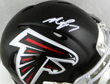 Michael Vick Autographed Atlanta Falcons Speed Mini Helmet - JSA W Auth *White