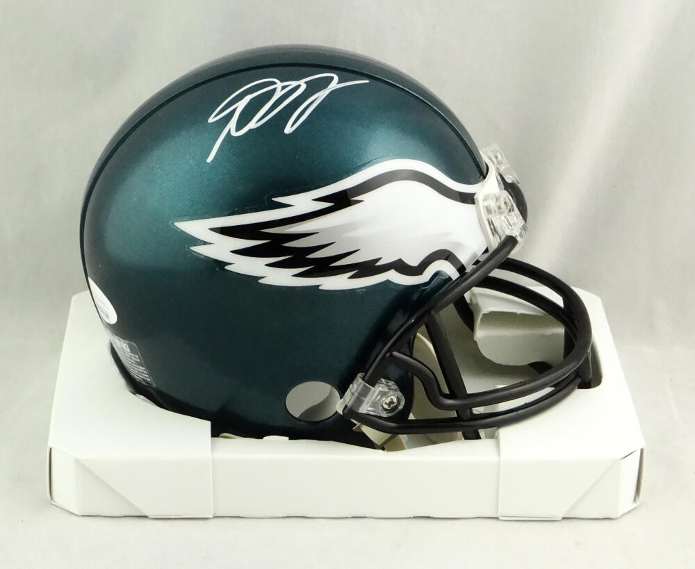 Signed DeSean Jackson Philadelphia Eagles Mini Helmet 