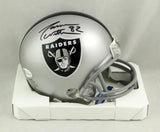 Jason Witten Autographed Las Vegas Raiders Mini Helmet- Beckett Auth *Black