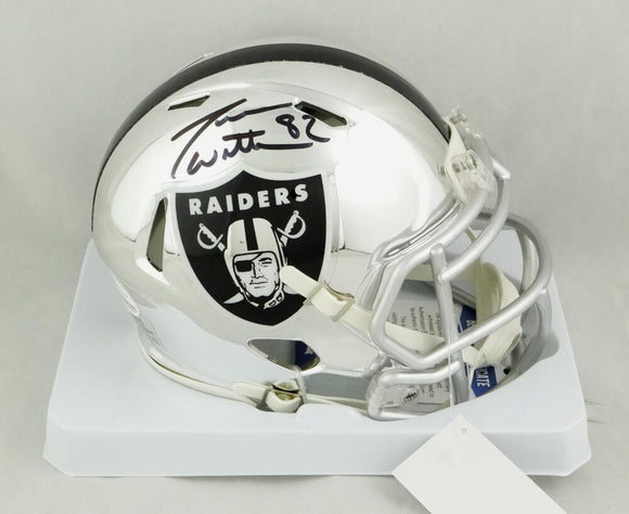raiders signed helmet