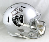 Jason Witten Autographed Las Vegas Raiders F/S Speed Helmet - Beckett Auth *