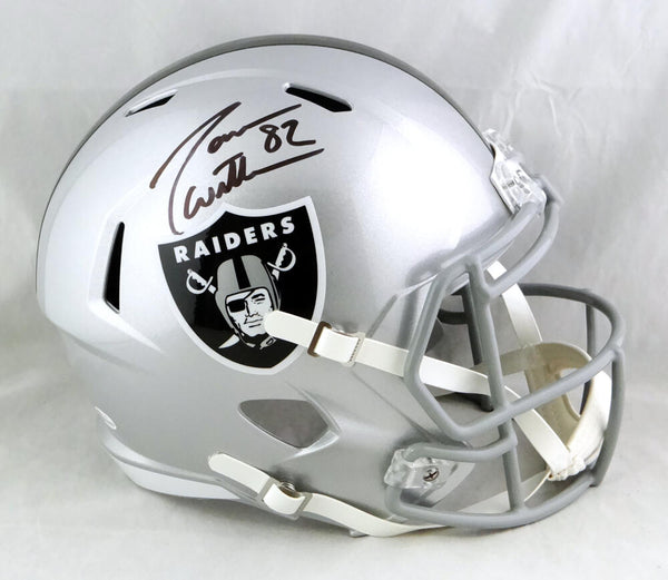 Raiders Jason Witten Signed Chrome Full Size Speed Rep Helmet