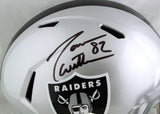 Jason Witten Autographed Las Vegas Raiders F/S Speed Helmet - Beckett Auth *