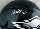 Desean Jackson Autographed Eagles Full Size Speed Helmet - JSA W Auth *White
