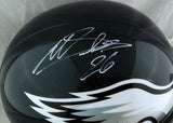 Miles Sanders Autographed Eagles Full Size Helmet - JSA W Auth *White