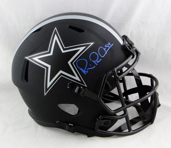 Michael Irvin Autographed Dallas Cowboys F/S Eclipse Speed Helmet - Beckett W Auth *
