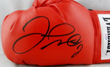 Floyd Mayweather Autographed Everlast Red Boxing Glove - PSA/DNA Auth *Black