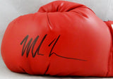 Mike Tyson Autographed Red Everlast Boxing Glove- JSA W Auth *left Image 2