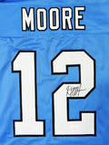 DJ Moore Autographed Blue Pro Style Jersey - JSA W Auth *2 Image 2