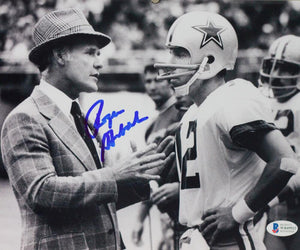 Roger Staubach Tom Landry DALLAS COWBOYS Photo Picture 