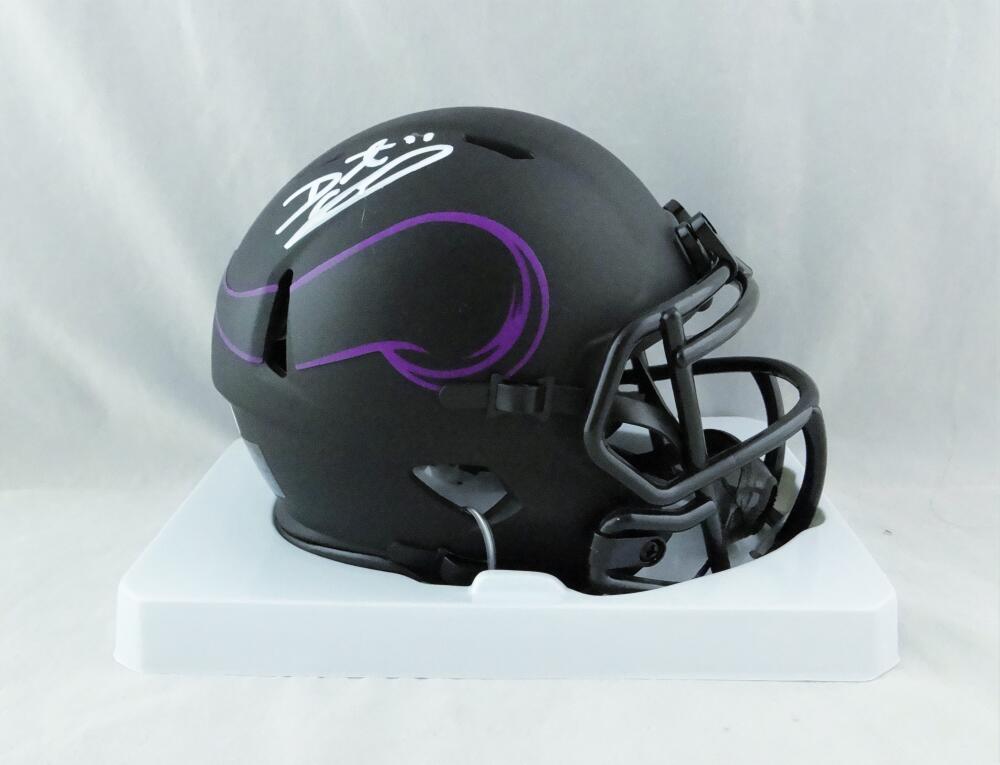 Daunte Culpepper Autographed Signed Minnesota Vikings (Eclipse Alternate)  Mini Helmet - Beckett