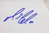 Mario Lemieux Autographed Pittsburgh Penguins 16x20 Skating Photo- Beckett Auth *Blue