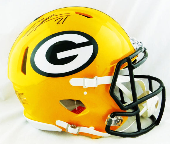 Charles Woodson Autographed Green Bay Packers F/S Speed Authentic Helmet - JSA W Auth *Black