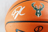 Giannis Antetokounmpo Autographed NBA Official Basketball - JSA W Auth *Silver